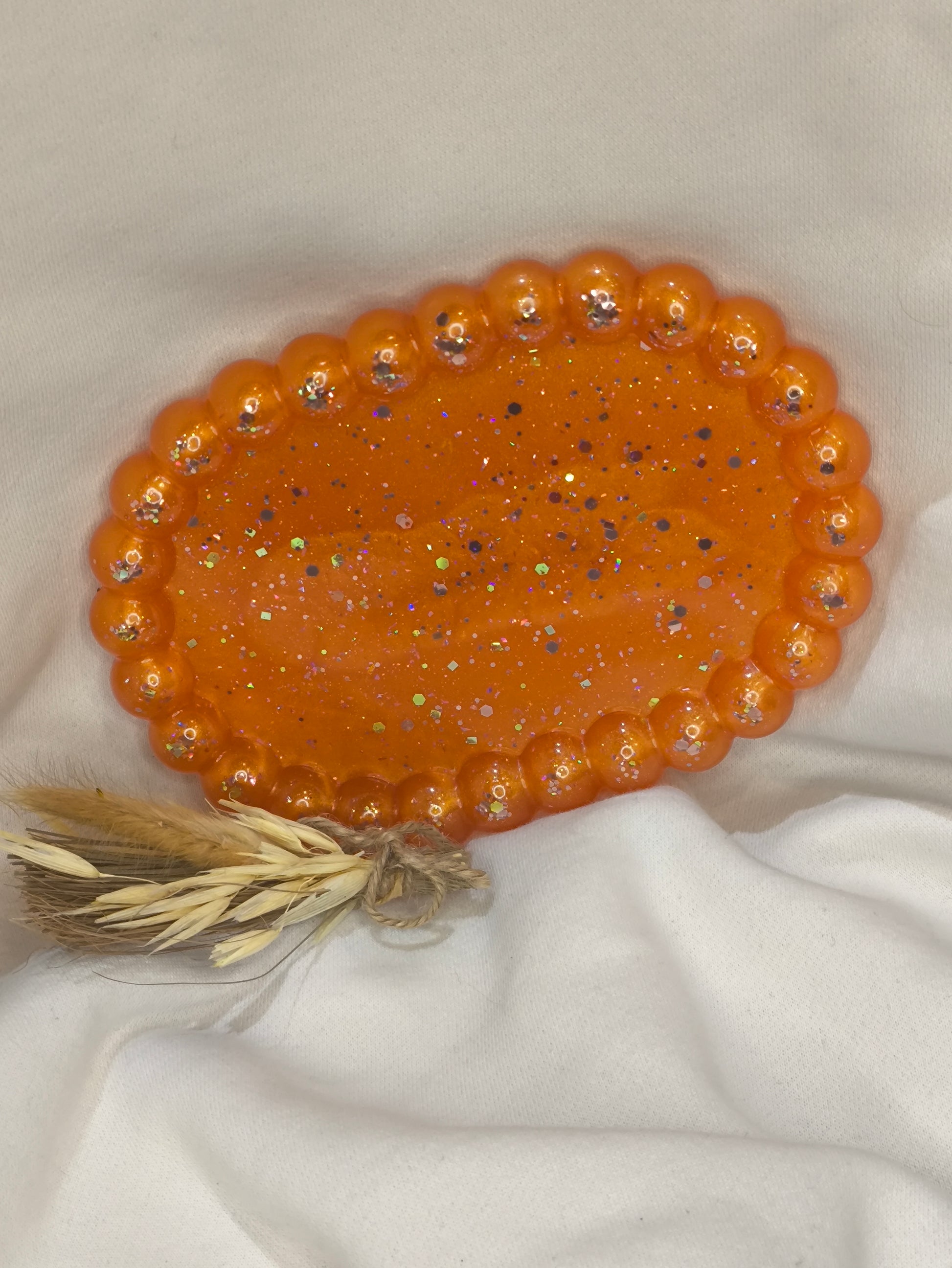 Support bubble orange unique - L'art à part