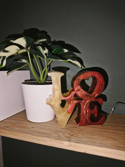 Lampes LOVE 8 cm d'amour