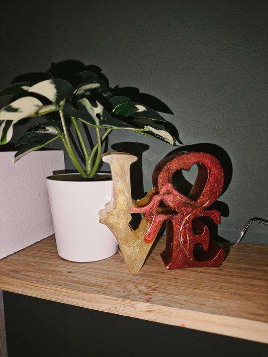 Lampes LOVE 8 cm d'amour