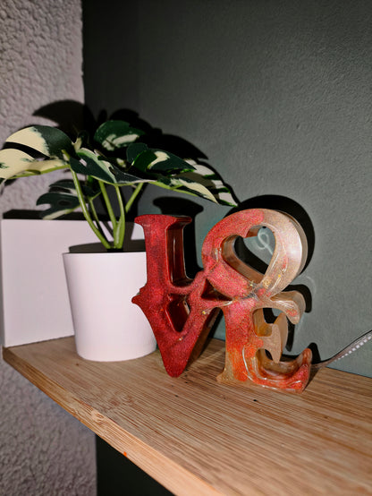 Lampe LOVE 8 cm d'amour