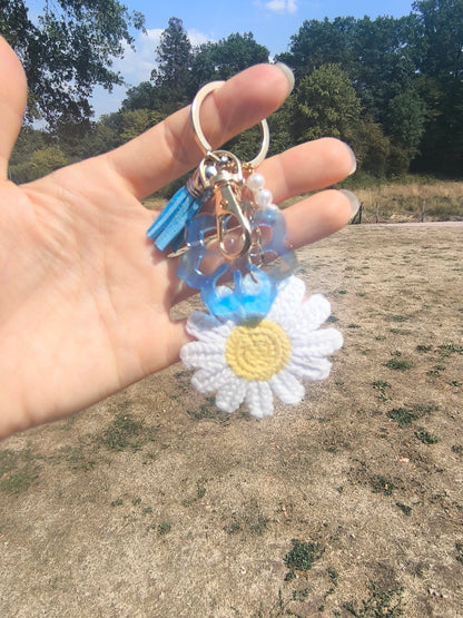 Porte clés fleurs
